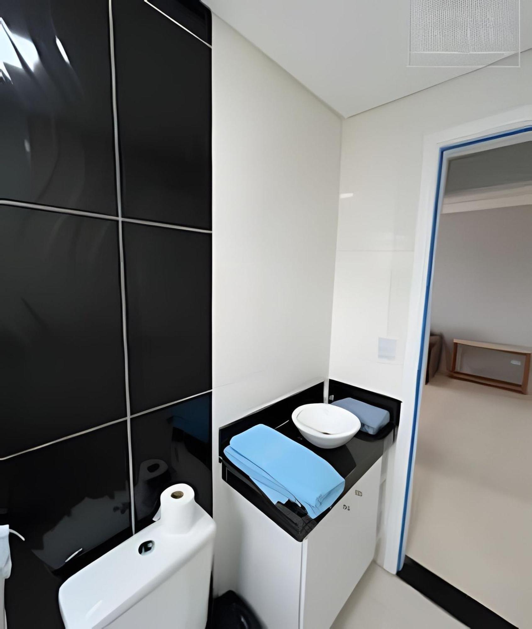 Apartamento Varanda E Churrasqueira Pe Na Areia Pg Praia Grande  Exterior foto